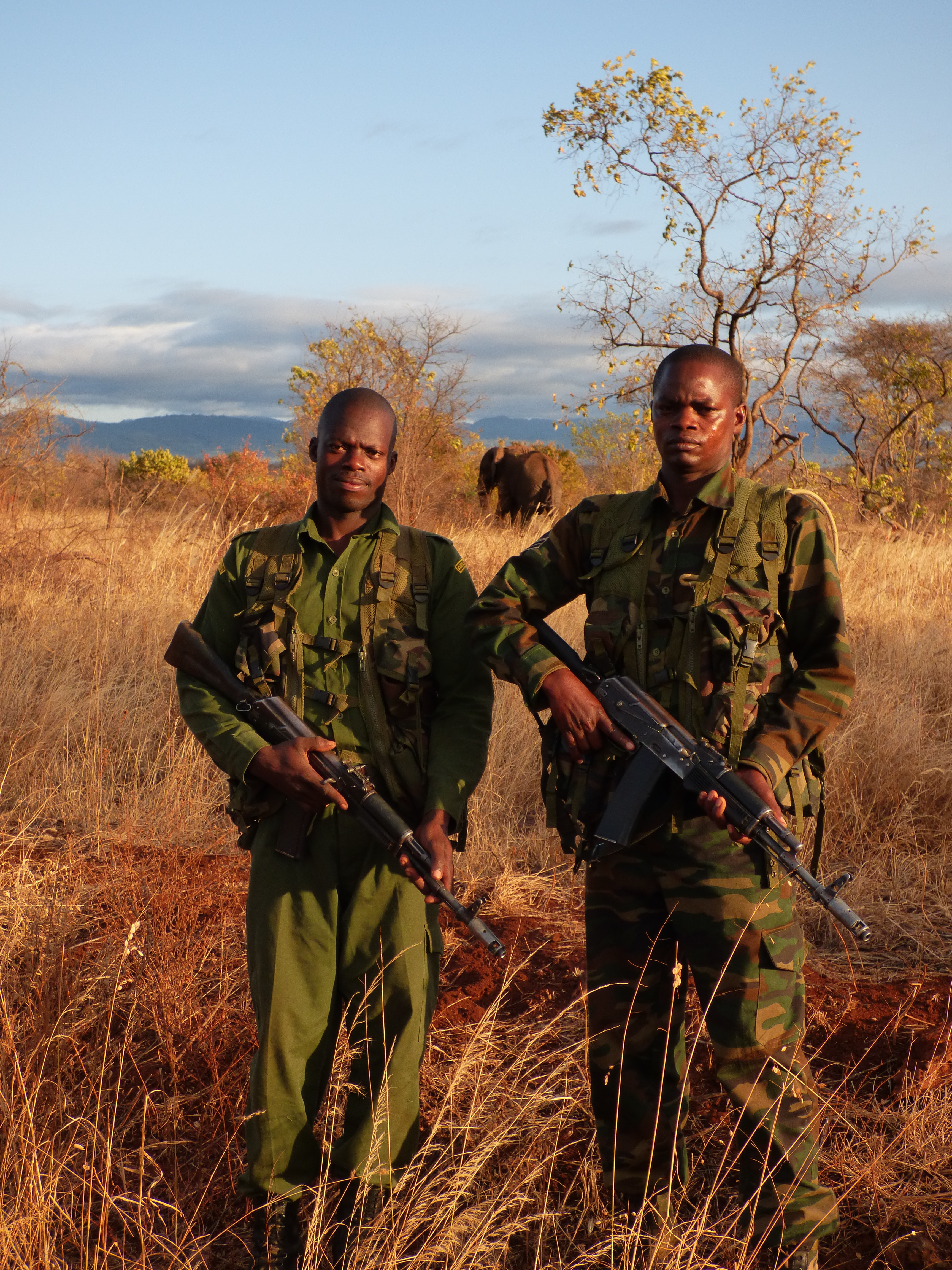 kenya wildlife service rangers charo and timothy