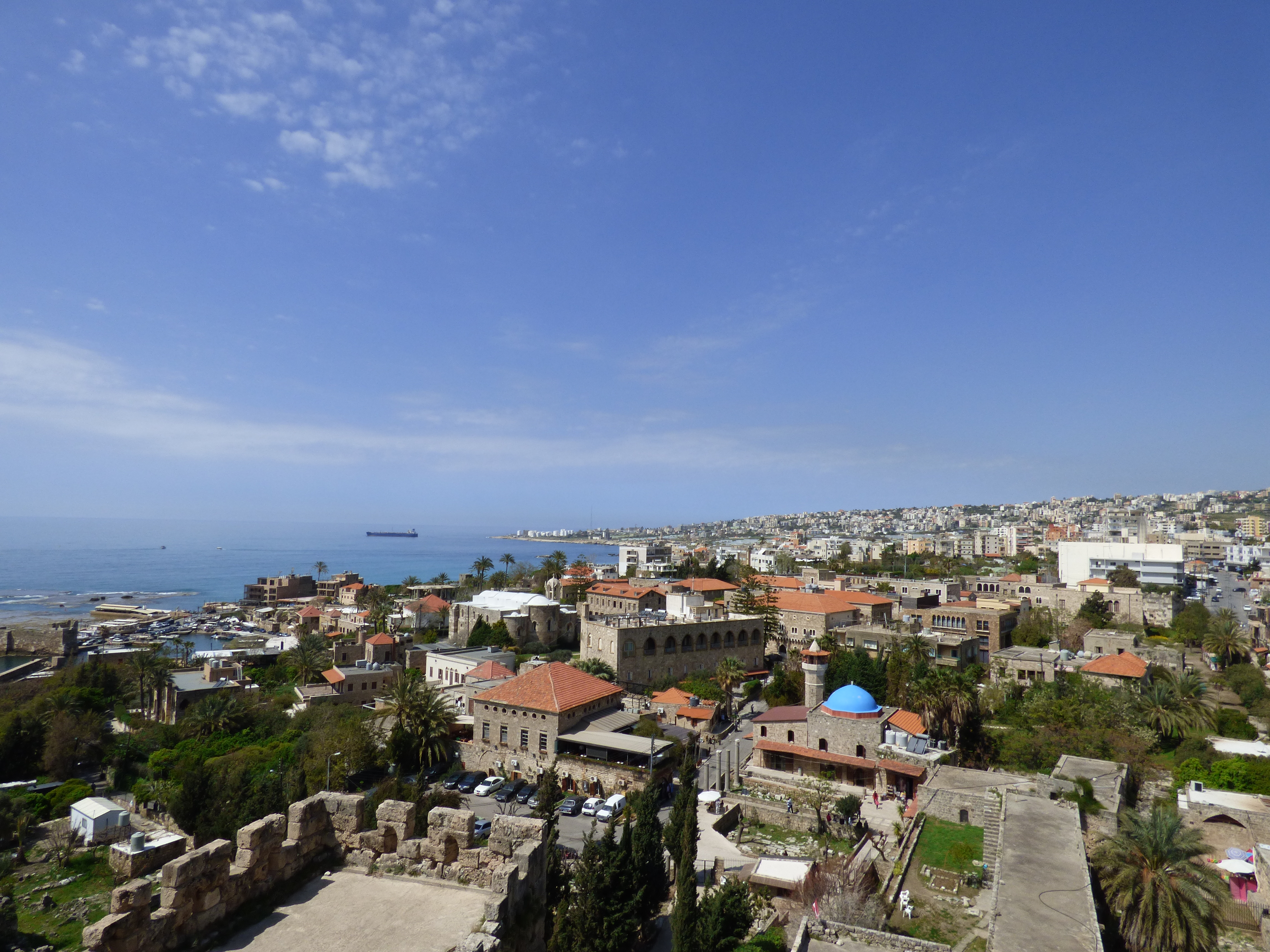 the ancient town of Byblos