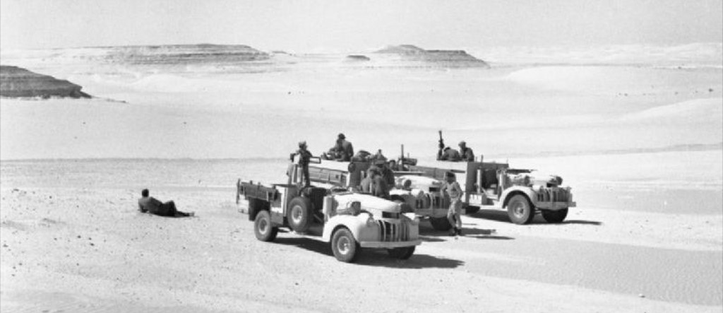 Three-Long-Range-Desert-Group-30-cwt-Chevrolet-trucks