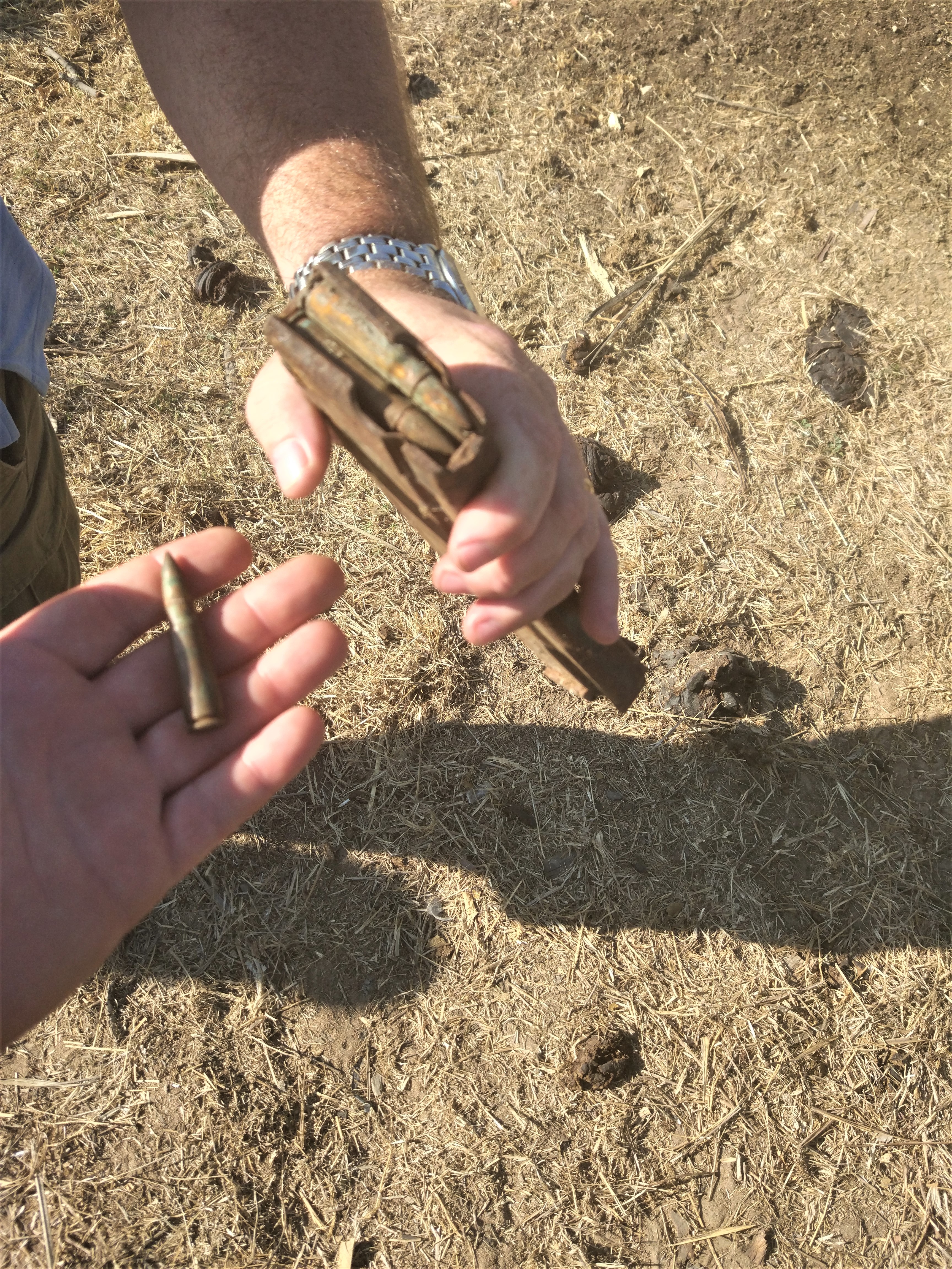 Boobytrapped AK magazine